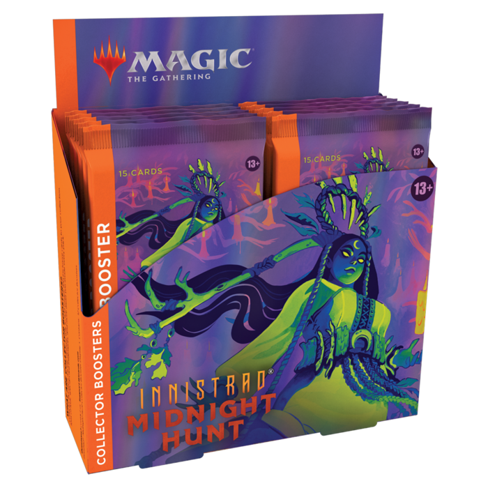 Wizards of the Coast Magic The Gathering TCG Innistrad Midnight Hunt Collector Booster Box