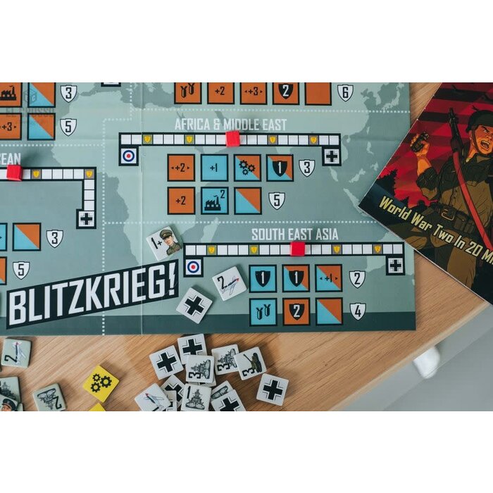 Misc Board Games Blitzkrieg! (Second Edition - Including Nippon Expansion)