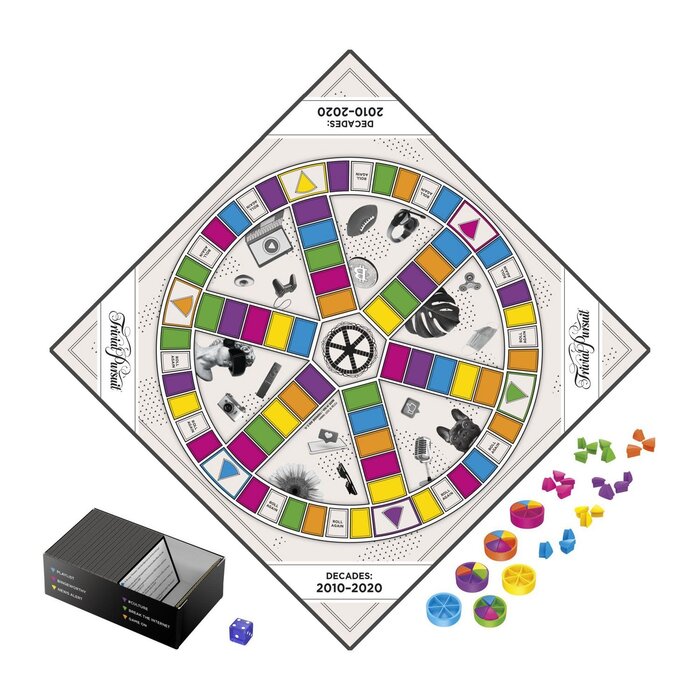 Hasbro Trivial Pursuit Decades - 2010 to 2020 Edition