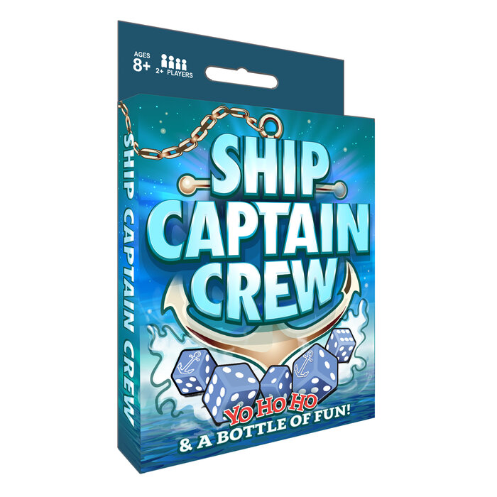 Wood Expressions Ship Captain Crew Dice Game