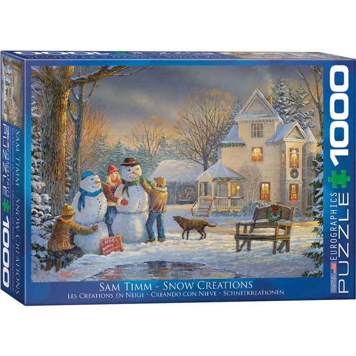 Eurographics 1000 pcs - Snow Creations