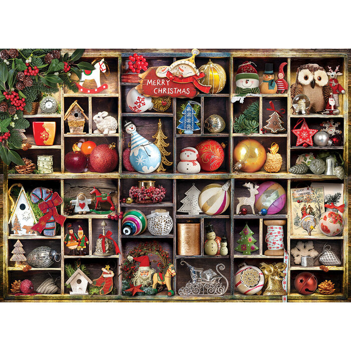 Eurographics 1000 pcs - Christmas Ornaments (Eurographics)
