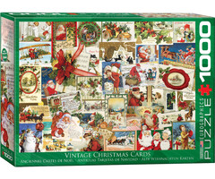 Eurographics 1000 pcs - Vintage Christmas Cards