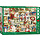 1000 pcs - Vintage Christmas Cards