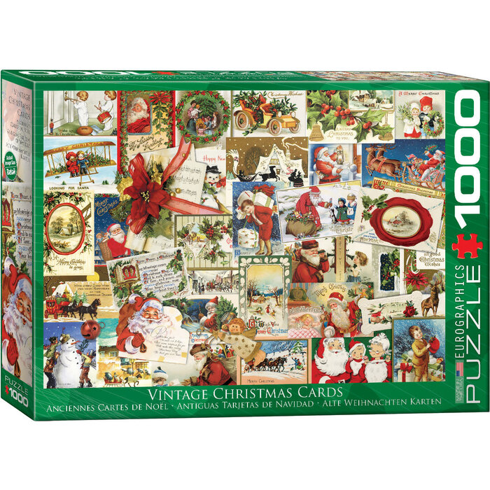 Eurographics 1000 pcs - Vintage Christmas Cards