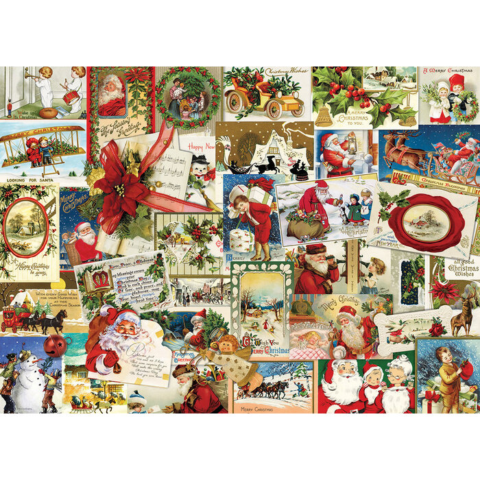 Eurographics 1000 pcs - Vintage Christmas Cards