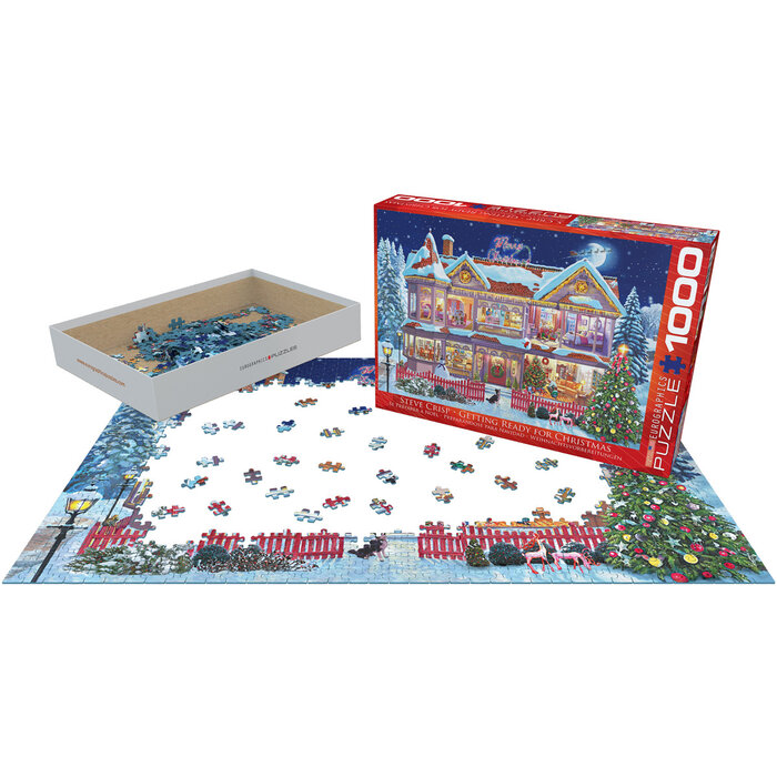 Eurographics 1000 pcs - Getting Ready For Christmas