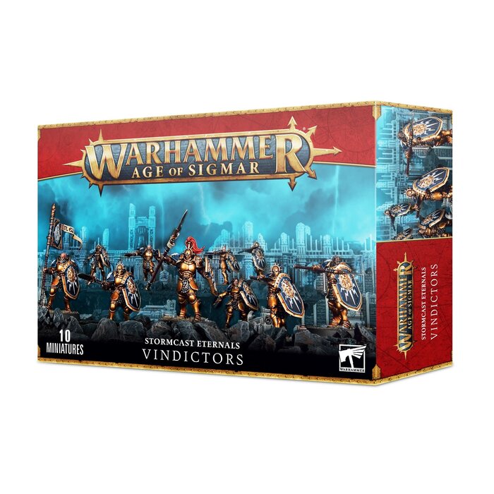 Games Workshop Warhammer Age of Sigmar: Stormcast Eternals - Vindictors