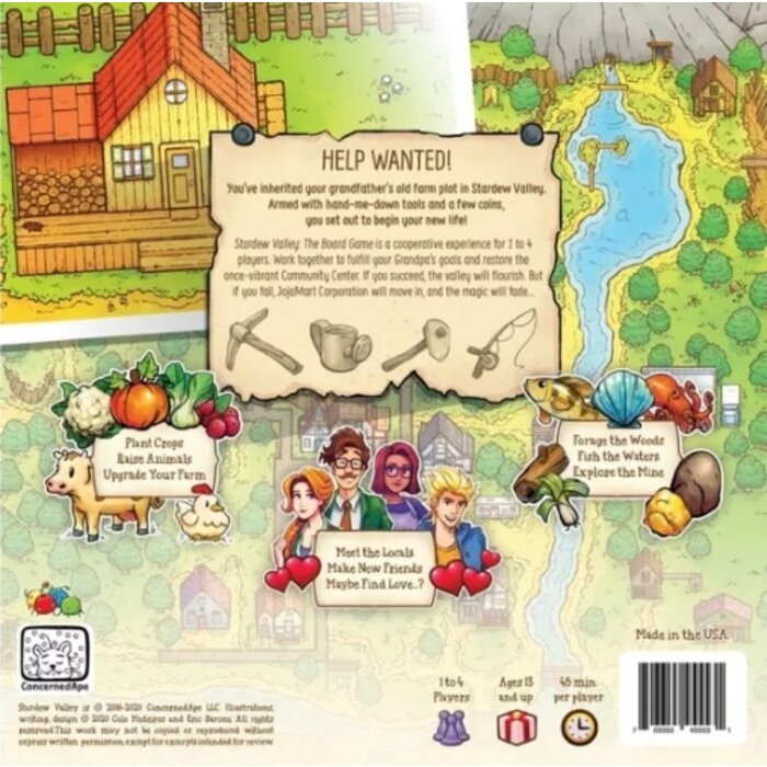Misc Board Games Stardew Valley
