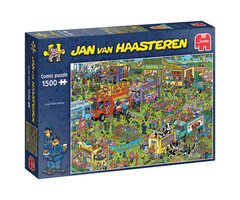 Jumbo Puzzles 1500 pcs - Jan van Haasteren: Food Truck Festival