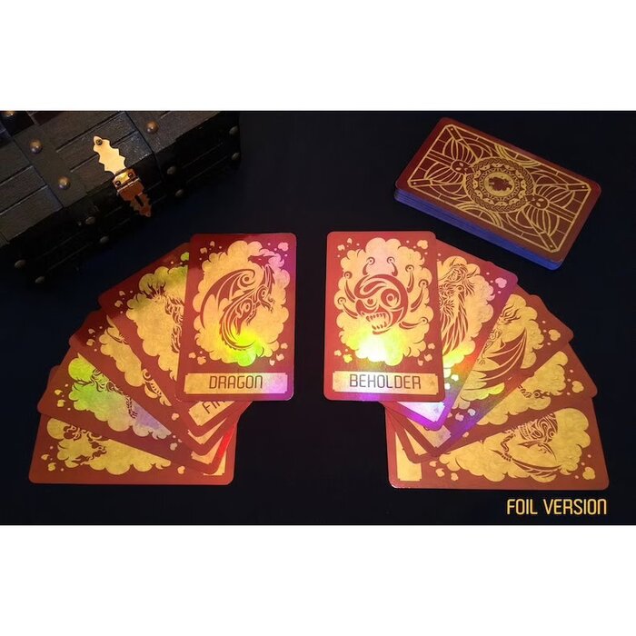 Foam Brain Games Dungeons & Dragons 5E: Foil Deck of Illusions