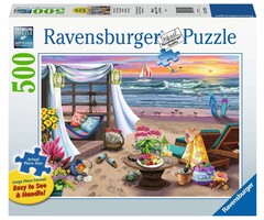 Ravensburger 500 pcs - Cabana Retreat (Large Piece Format)