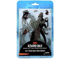 Wizkids/NECA LLC D&D Idols of the Realms: 2D Young Adult White Dragon