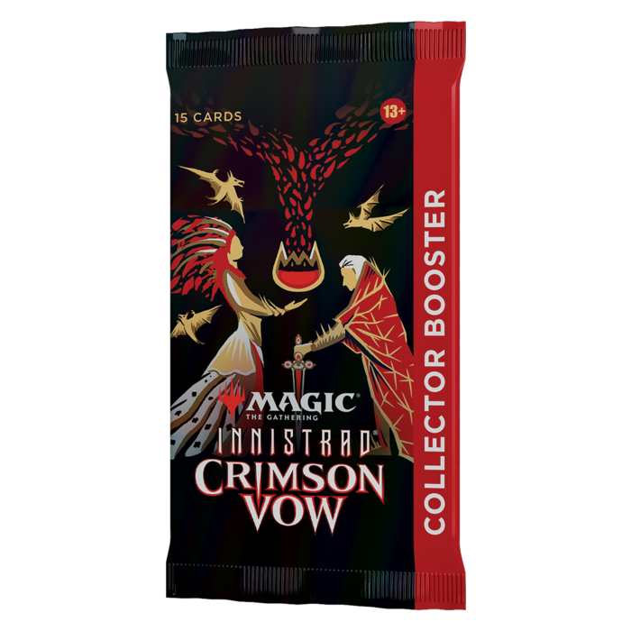 Wizards of the Coast Magic The Gathering TCG Innistrad Crimson Vow  Collector Booster Pack