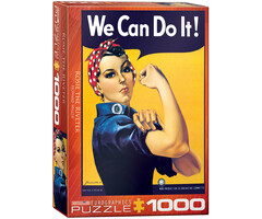 Eurographics 1000 pcs - Rosie the Riveter We Can Do It!