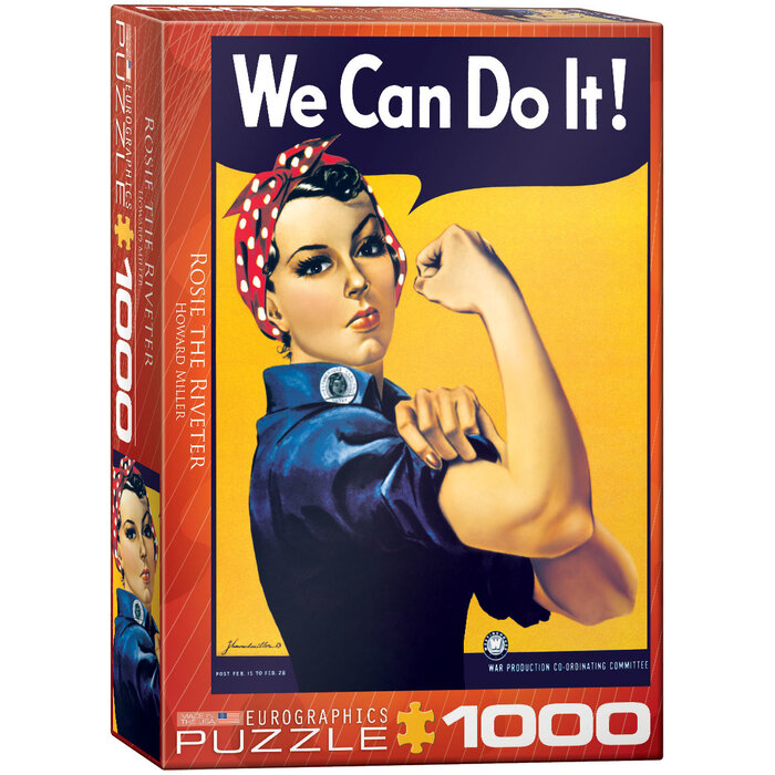 Eurographics 1000 pcs - Rosie the Riveter We Can Do It!