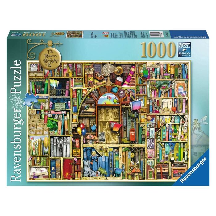 Ravensburger 1000 pcs - The Bizarre Bookshop 2