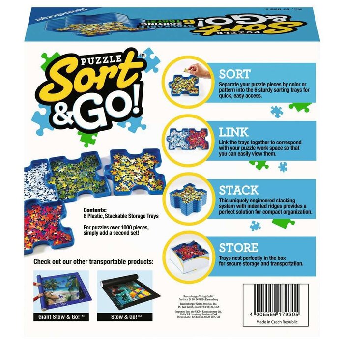 Ravensburger Ravensburger - Sort & Go! (300 - 1000 pcs)