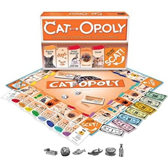 Late for the Sky Cat-Opoly (Monopoly)