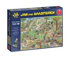 Jumbo Puzzles 1000 pcs - Jan van Haasteren: World Championship Cyclocross