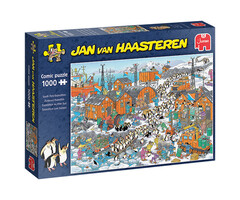 Jumbo Puzzles 1000 pcs - Jan van Haasteren: South Pole Expedition
