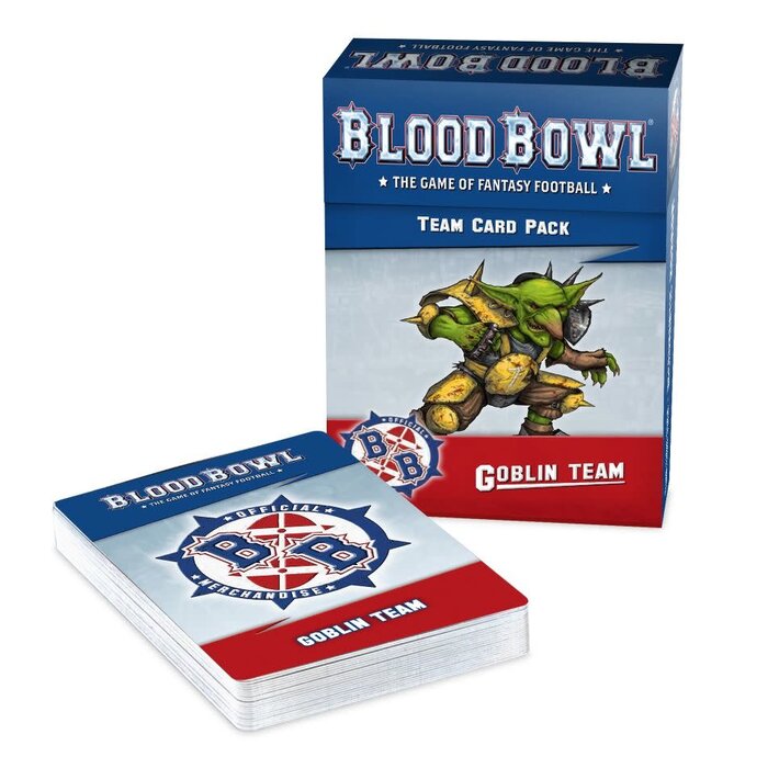 Games Workshop Blood Bowl: Goblin Team - Card Pack