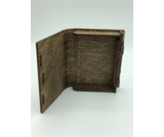 Redline Engraving Wooden D&D Spell Card Box