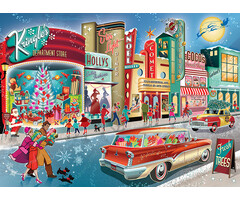 Cobble Hill Puzzles 1000 pcs - Vintage Main Street