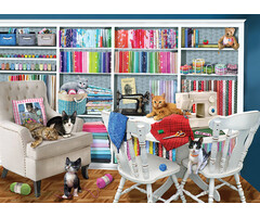 Cobble Hill Puzzles 1000 pcs - Sewing Room