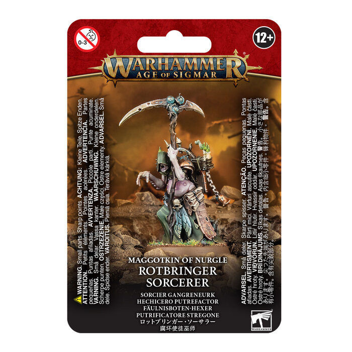 Games Workshop Warhammer Age of Sigmar: Maggotkin of Nurgle - Rotbringer Sorcerer
