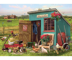 Cobble Hill Puzzles 1000 pcs - The Happy Henhouse
