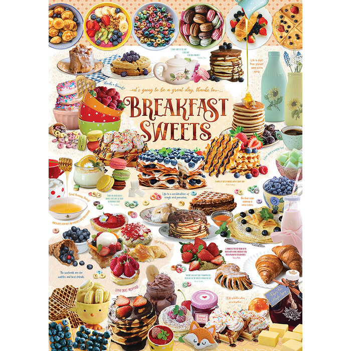 Cobble Hill Puzzles 1000 pcs - Breakfast Sweets