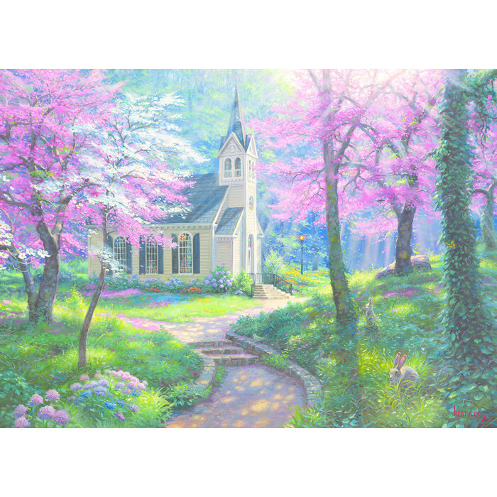 Cobble Hill Puzzles 500 pcs - Spring's Embrace