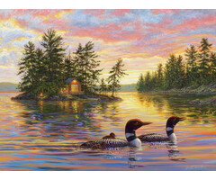 Cobble Hill Puzzles 275 pcs - Tranquil Evening (Easy Handling)