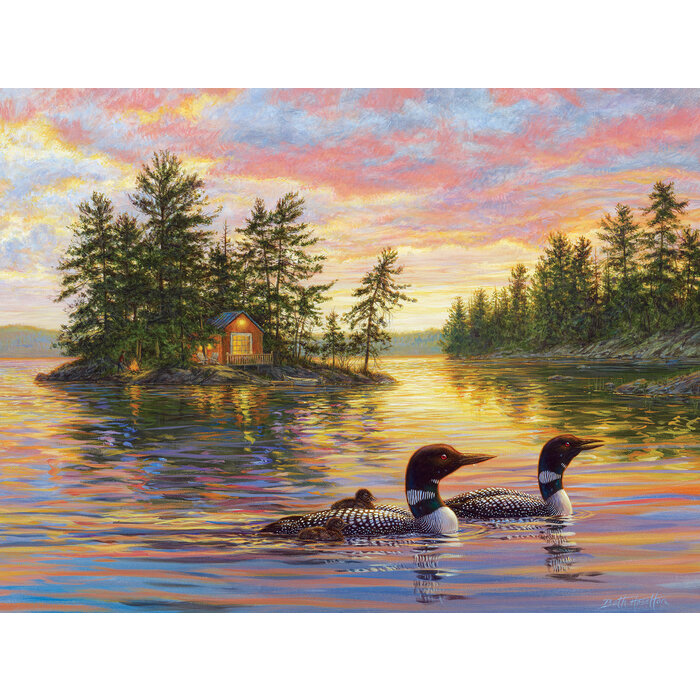 Cobble Hill Puzzles 275 pcs - Tranquil Evening (Easy Handling)