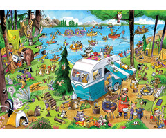 Cobble Hill Puzzles 350 pcs - Call of the Wild  (Family Puzzle)