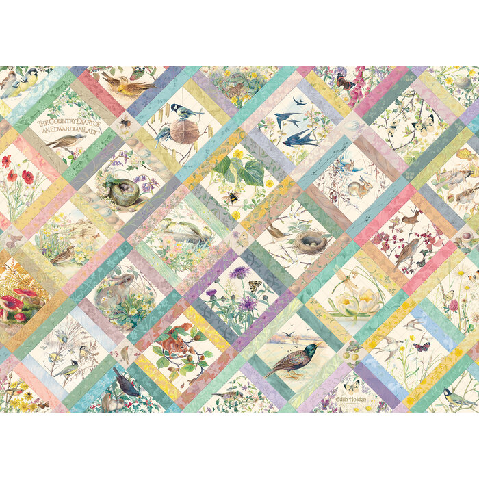 Cobble Hill Puzzles 1000 pcs - Country Diary Quilt