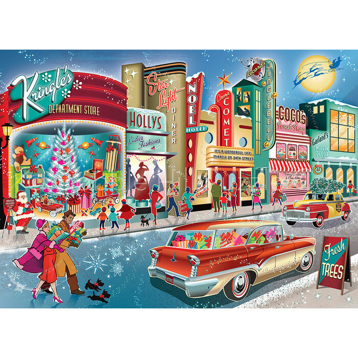 Cobble Hill Puzzles 1000 pcs - Vintage Main Street