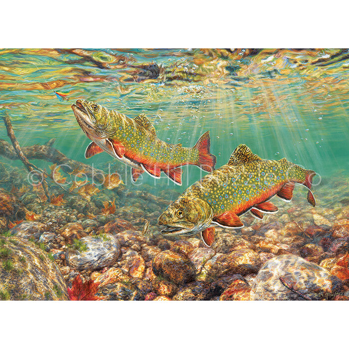 Cobble Hill Puzzles 1000 pcs - Brook Trout