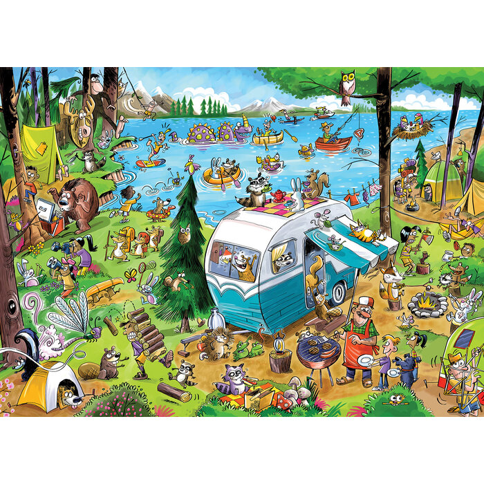Cobble Hill Puzzles 350 pcs - Call of the Wild  (Family Puzzle)