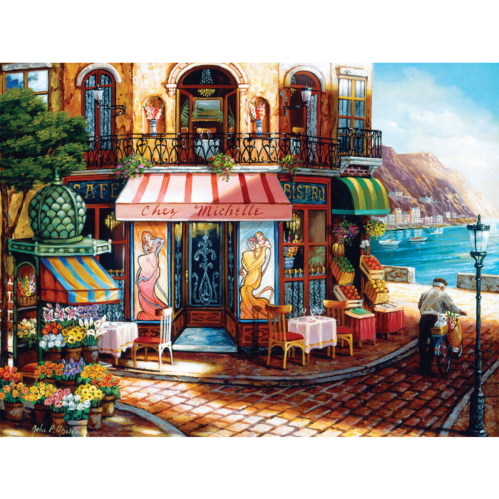 Cobble Hill Puzzles 275 pcs - Chez Michelle (Easy Handling)