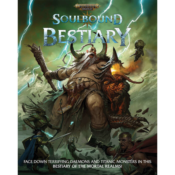 Cubicle 7 Entertainment Warhammer Age of Sigmar RPG: Soulbound - Bestiary