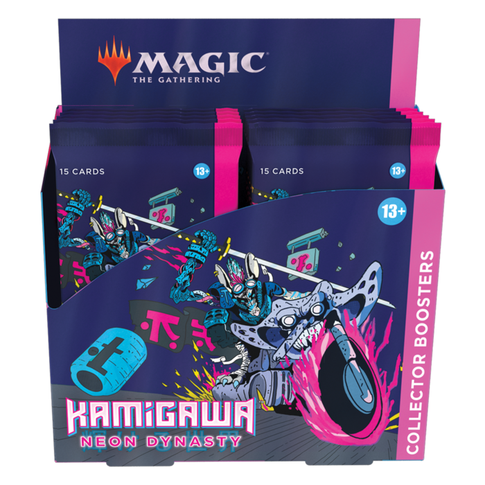 Wizards of the Coast Magic The Gathering TCG Kamigawa Neon Dynasty Collector Booster Box *LIMIT OF 1 PER CUSTOMER*