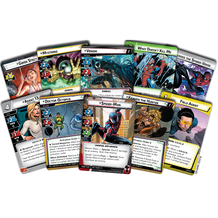 Fantasy Flight Games Marvel Champions LCG: Sinister Motives Expansion