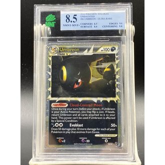 The Pokemon Company International Pokemon Graded Singles - Umbreon 2010 Undaunted 8.5 NMNT-MNT+ The Pokemon Company International Pokemon Graded Singles - Umbreon 2010 Undaunted 8.5 NMNT-MNT+