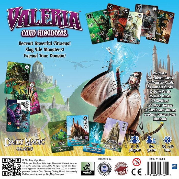 Daily Magic Games Valeria Card Kingdoms (Second Edition)