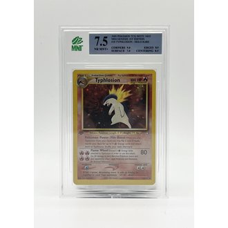 The Pokemon Company International Pokemon Graded Singles - Typhlosion 2000 Neo Genesis 7.5 NR MNT+ The Pokemon Company International Pokemon Graded Singles - Typhlosion 2000 Neo Genesis 7.5 NR MNT+