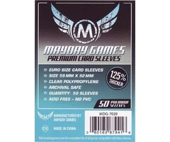 Mayday Games Sleeves - 59x92mm Mayday Premium - 50/pk (Standard European)