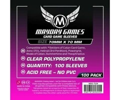 Mayday Games Sleeves - 70x70mm Mayday - 100/pk (Square Small)