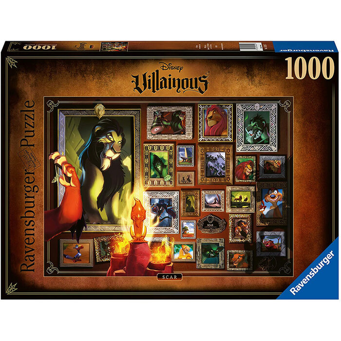 Ravensburger 1000 pcs - Disney Villainous: Scar